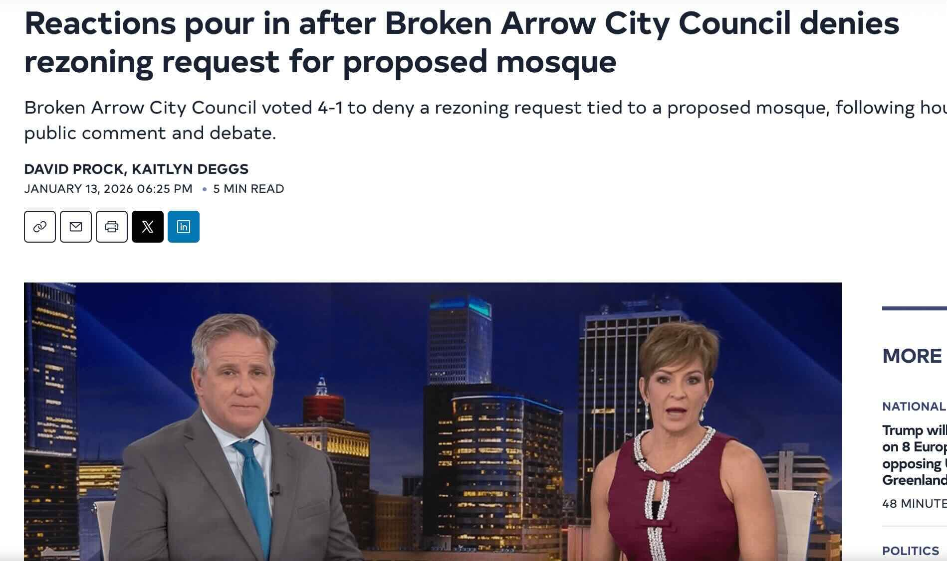 broken arrow no mosque